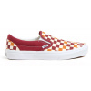 VANS Classic Slip-On Tri-Tone Check RED - 42