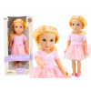 LEAN TOYS Bábika v tylových šatách, blond vlasy