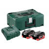 Metabo Súprava 2x akumulátor 18 V, 8,0 Ah LiHD + nabíjačka ASC 685131000