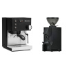 Rancilio Silvia E, black + Eureka Mignon Manuale, BL black