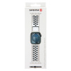 Remienok SWISSTEN Sport pre Apple Watch 41 mm / 40 mm / 38 mm - silikónový - platinový / čierny