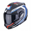 PRILBA SCORPION EXO-TECH EVO CARBON COSY BLACK BLUE RED XL