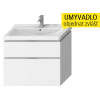 Jika H40J4264025001 CUBITO-N 85 umývadlová skrinka 84x48x47cm,2 zásuvky, biela H40J4264025001