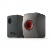 KEF LS50 META • 2-pás.bass-reflexová policová reprosústava • Titanium/GREY
