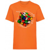 Rubikva kocka matematická - detské - Oranžová