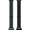 Řemínek Jcpal JCPal FlexDuo pro Apple Watch 38/40/41 mm černá/zelená – bezpečnost zaručena. Jednoduché splátky. Doprava zdarma od 170 PLN.