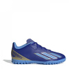 adidas X Crazyfast Club Junior Astro Turf Football Boots Blue/White 5 (38)