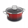 Tradičný Hrniec Lamart LT1180 s pokrievkou Smaltovaný 16 cm 1,8 l