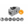 MULTIPACK 24 ks - rýchlozarezávací keystone Solarix CAT6 STP SXKJ-6-STP-BK-NA (25286814)