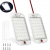 2X stropná LED lampa 5W 6500K DC 12-85V