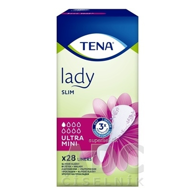 TENA Lady Slim Ultra Mini inkontinenčné slipové vložky 1x28 ks, 7322541116082