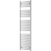 Mexen Helios kúpeľňový radiátor 1800 x 500 mm, 667 W, chróm - W103-1800-500-00-01