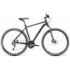 bicykel DEMA AVEIRO 7 black-celeste, Veľkosť rámu 18´´