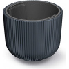 Prosperplast Kvetináč Milly okrúhly vrátane vnútornej vložky - antracit - ⌀ 23,9 cm