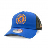Kšiltovka New Era - 9FORTY Trucker Seasonal - Chelsea FC Lion Crest - Calm Blue / Gold velikost One Size (56-59 cm)