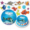DIGITÁLNA TLAČ Opłatek na tort RYBKA NEMO DORY POSTAVY + TEXT 5