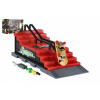 Teddies Skatepark - skateboard prstový skrutkovací s rampou plast 8cm s doplnkami mix druhov
