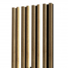 Lamelový panel s lineárnym osvetlením - 48,4 cm - Dub prírodný Riviera Odtieň dosky: K350RT