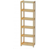 Drewmax Regál RG121 masiv - šířka 70 cm (Barva dřeva: Olše)