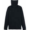 pánske termoprádlo - tričko BURTON MIDWEIGHT LONG NECK CREW TRUE BLACK XL