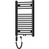 Mexen Pluton, elektrické vykurovacie teleso 800x500 mm + vykurovacia tyč 600 W, čierna, W106-0800-500-2600-70