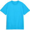 TRUE BLANKS Tričko Contemporary Mens Boxy Tee, krátký rukáv, pánské COT73875344003-turquoise L Tyrkysová