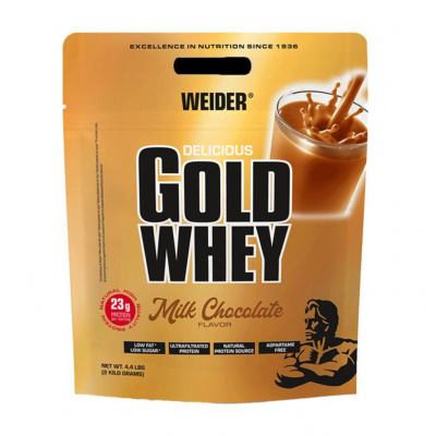 Weider Gold Whey Protein, 2000 g Příchuť: Vanilka