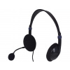 Sandberg PC sluchátka SAVER USB headset s mikrofonem, černá