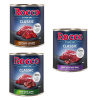 Rocco Classic balenie na skúšku 6 x 800 g - zverinový mix: hovädzie/zverina, hovädzie/sobie, hovädzie/diviak