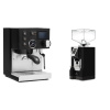 Rancilio Silvia BC PID, black + Eureka Mignon Bravo, CR black