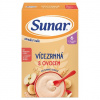 Sunar viaczrnná kaša s ovocím 6m+, 210 g