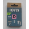 Spony Novus D typ 53F, délka 10 mm, 600 ks