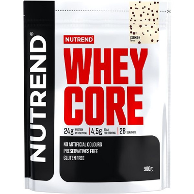 Nutrend WHEY CORE 900 g, cookies