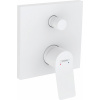 Hansgrohe Vivenis vaňová/sprchová batéria podomietková biela 75416700