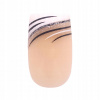 Divine cosmetics BN9 Umelé nechty dekorované 24 ks