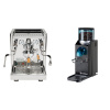 ECM Technika V Profi PID, oliva + Rancilio Rocky Doserless, čierna