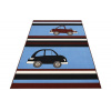 Bakero Dětský koberec Cars blue (120x170 cm)