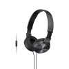 Sony MDR-ZX310AP slúchadlá On Ear káblové čierna Headset, zložiteľná; MDRZX310APB.CE7