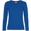 B&C Dámske tričko s dlhým rukávom TW08T Royal Blue XL