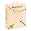 Vegan Fetish - set na pripútanie k posteli (čierny)