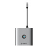 Orico FAX3-8P-GY-EP-IP USB Hub 8-in-1 HDMI, SD/TF, 3xUSB-A 3.0, 100W PD, USB-C
