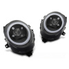 Mini Cooper F55/F56/F57 2014-2017 - predné svetlá TUBE ČIERNA DRL
