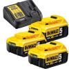 DeWALT sada akumlátorov s nabíjačkou 5 Ah - DCB115P3