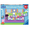 RAVENSBURGER Puzzle Prasiatko Peppa 2x24 dielikov