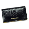 Gregorio SLL-101 fekete női marhabőr pénztárca 15.5 x 9.5 x 3.5 cm