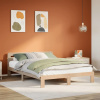 vidaXL Posteľ bez matraca 120x190 cm masívna borovica - Hnedá - 158785-94389