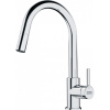 FRANKE Lina FS 3229.031 páková drezová batéria s vyťahovacou koncovkou, výška výtoku 186 mm, chróm, 115.0693.229