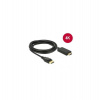 Delock Kabel Displayport 1.2 samec High Speed HDMI-A samec pasivní 4K 3 m černý (85318)