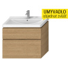 Jika H40J4264025191 CUBITO-N 85 umývadlová skrinka 84x48x47cm,2 zásuvky, dub H40J4264025191