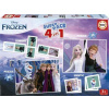 Educa Puzzle 4v1 Frozen 2x puzzle, pexeso a domino 40-99 dielov